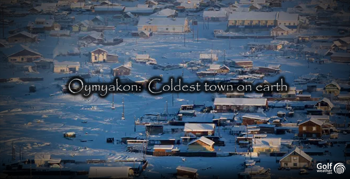 Oymyakon - the coldest inhabited place on Earth - a small rural town in central Oymyakonsky District in Sakha, eastern Russia